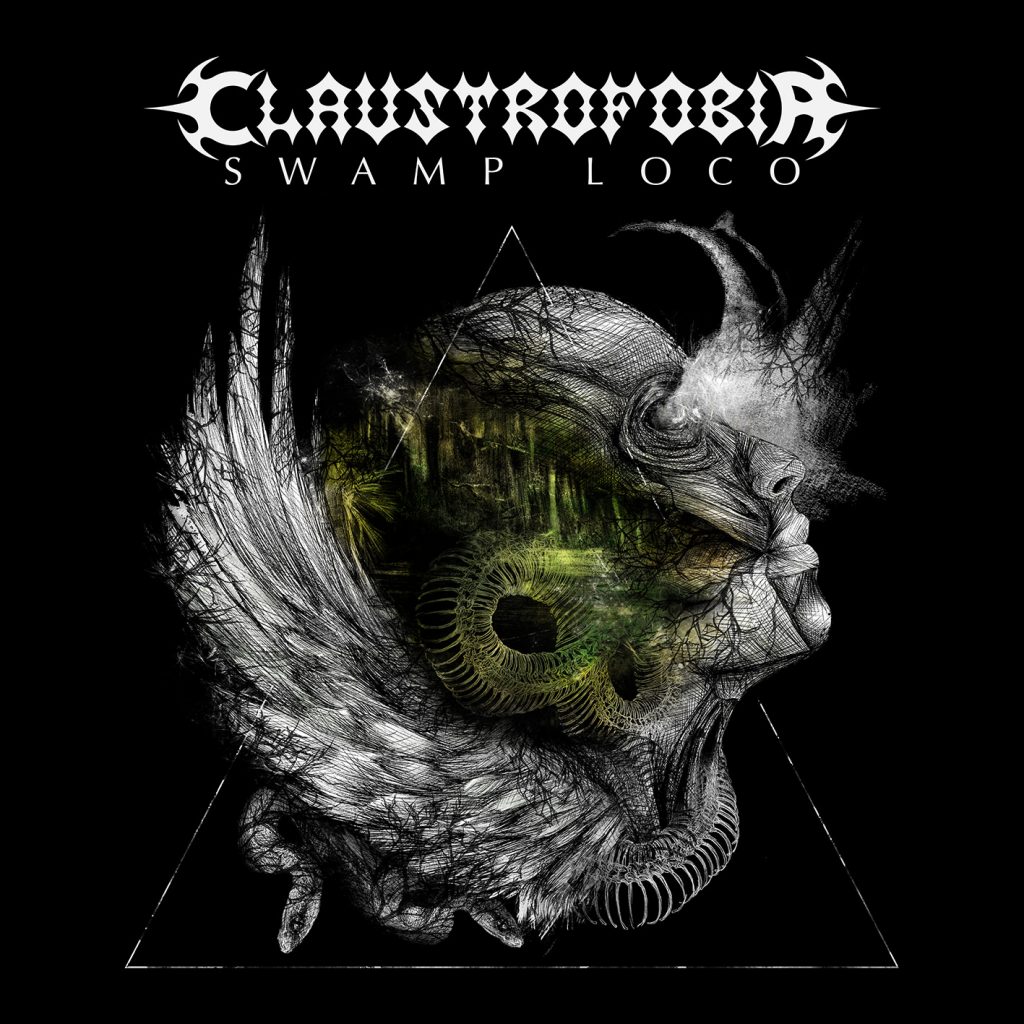 Capa do disco Swamp Loco do Claustrofobia.